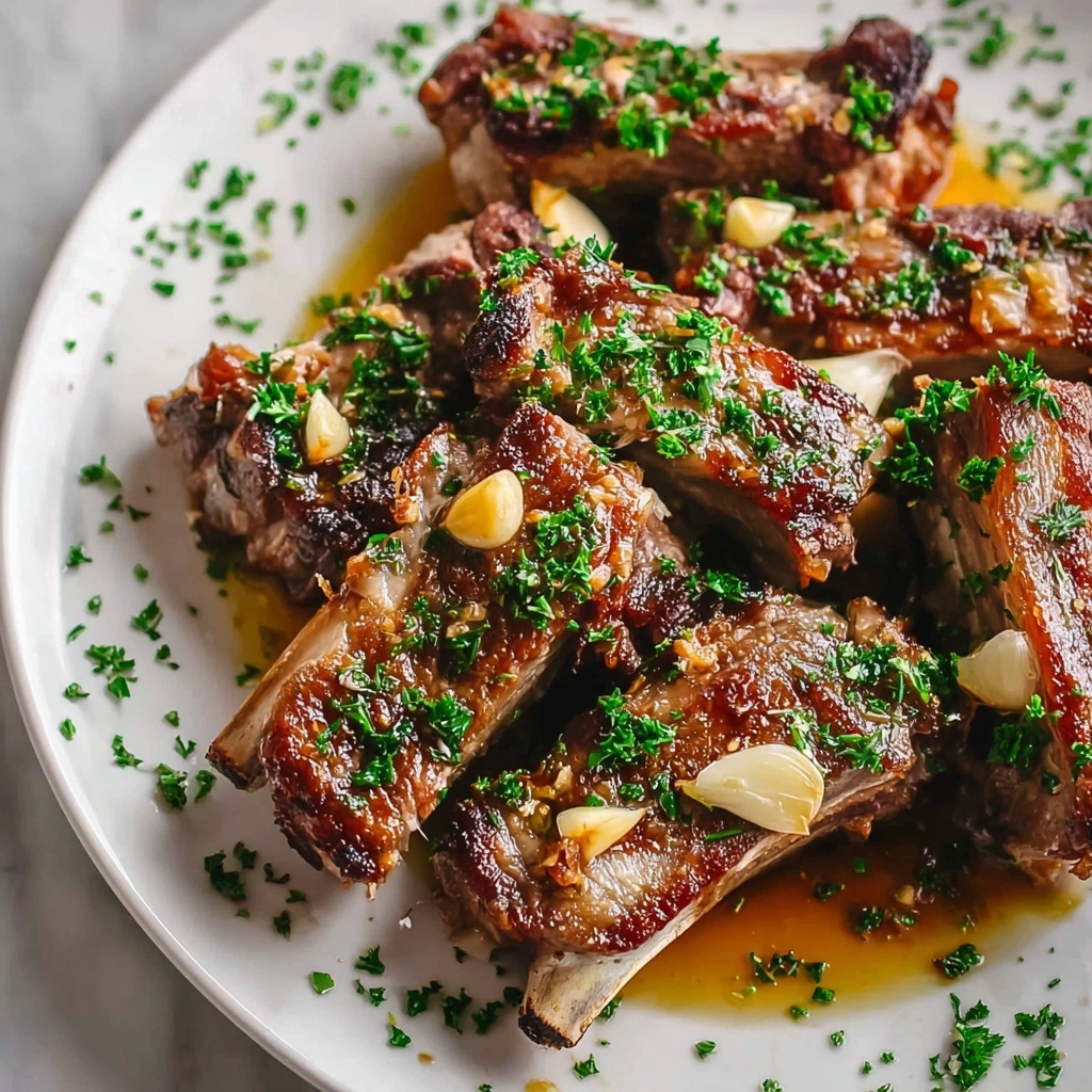 Tender Oven-Baked Ribs with Barbecue Glaze Recipe - Recipe Image