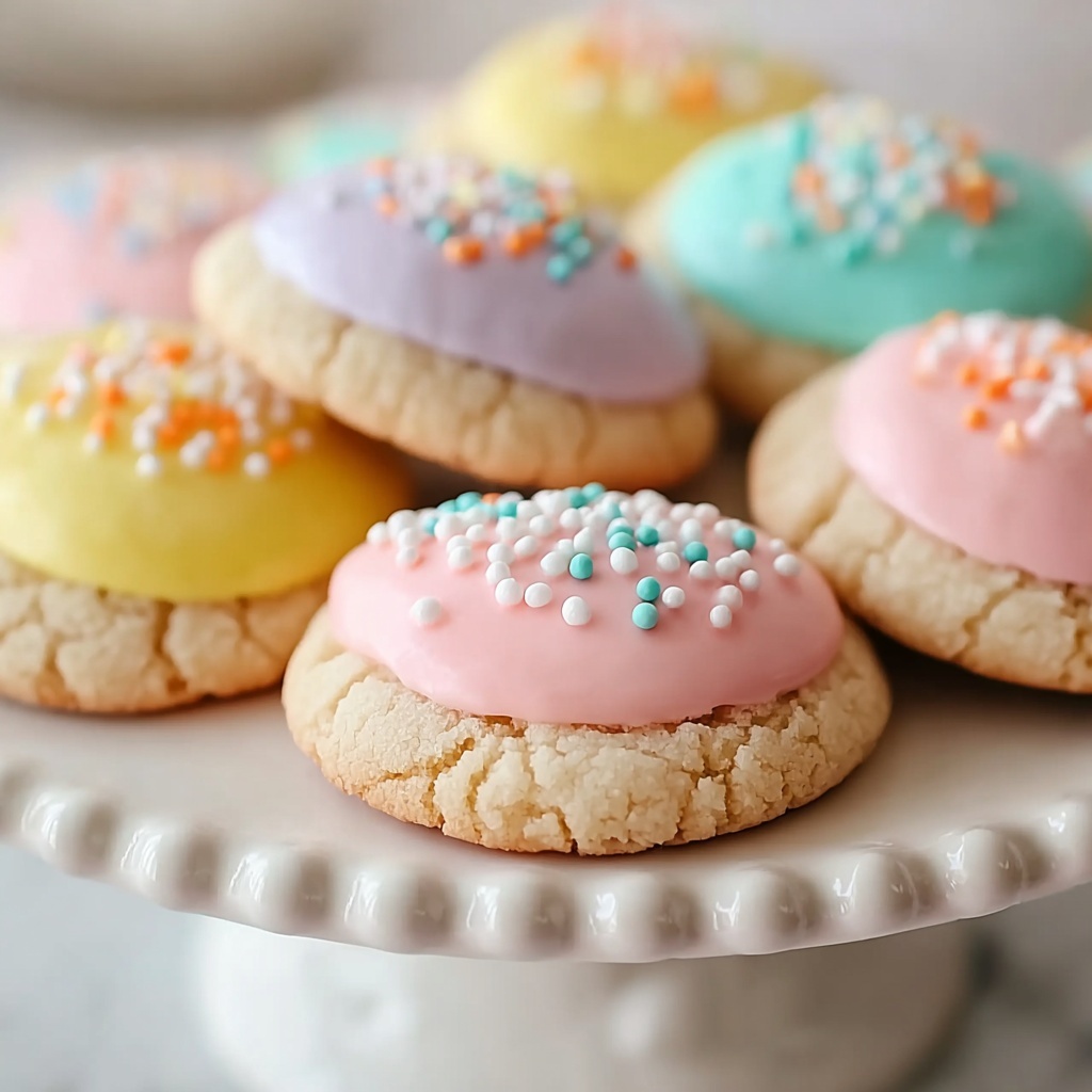 Easter Egg Sugar Cookies Recipe - Recipe Image