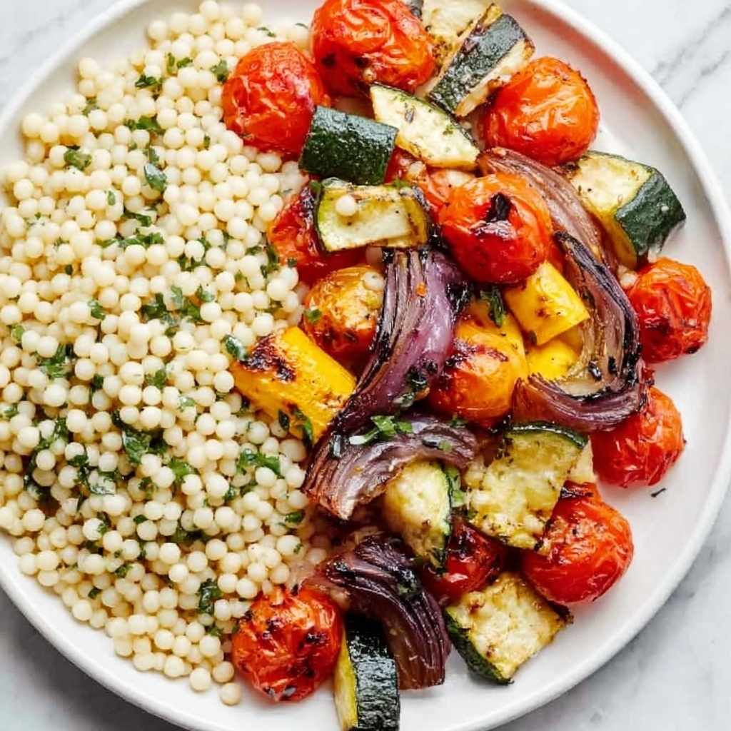 Mediterranean Halloumi Veggie Bake Recipe - Recipe Image