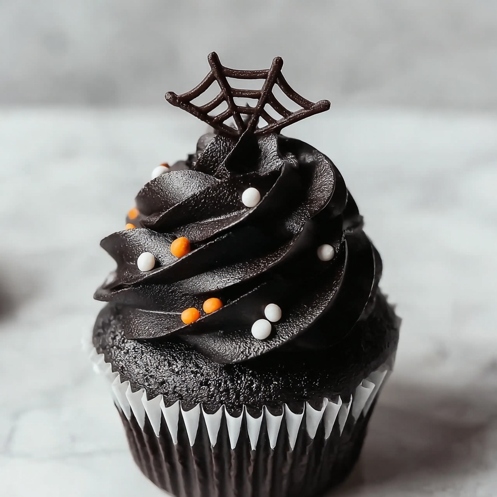 Decadent Black Velvet Cupcakes for Your Halloween Bash Recipe - Recipe Image