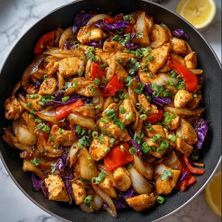 Chicken and Cabbage Stir Fry Recipe