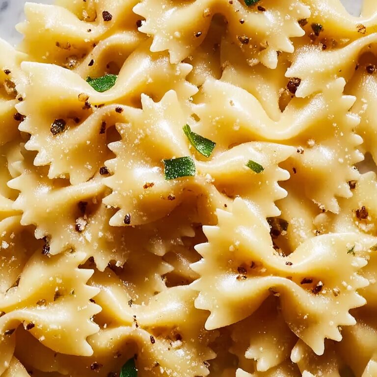 Garlic Butter Bowtie Pasta Bliss Recipe