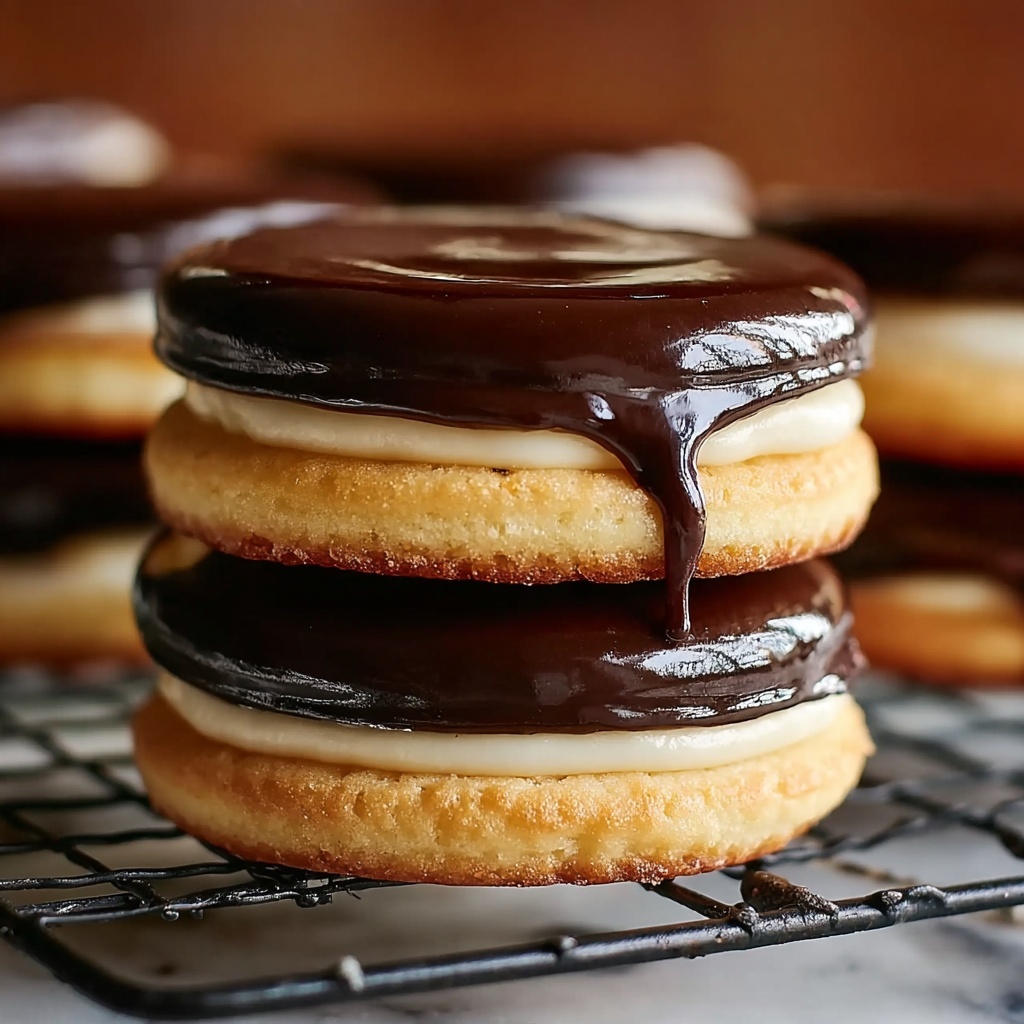 Boston Cream Pie Cookies Recipe - Recipe Image
