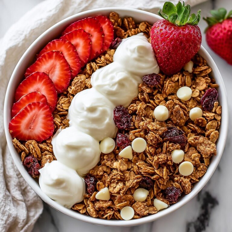 Strawberry White Chocolate Granola Recipe