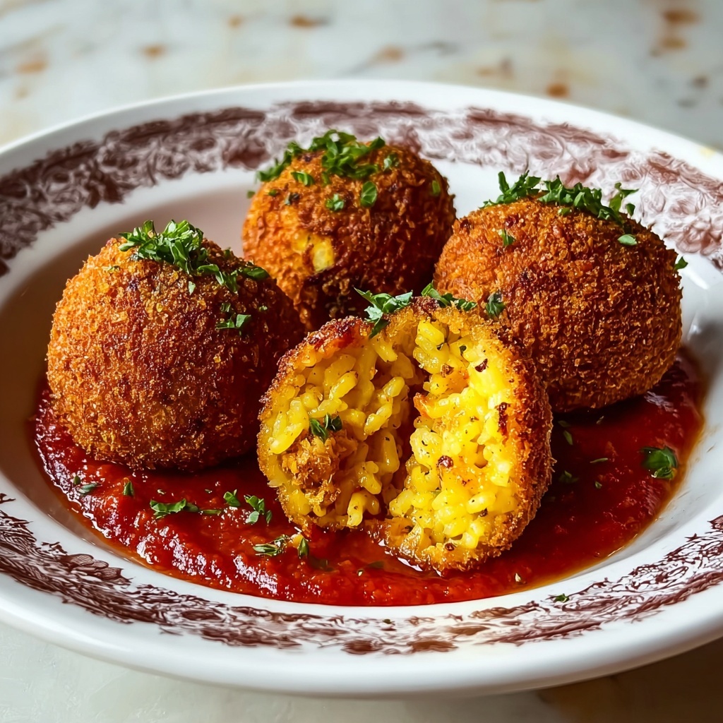 Sicilian Rice Balls Recipe - Recipe Image