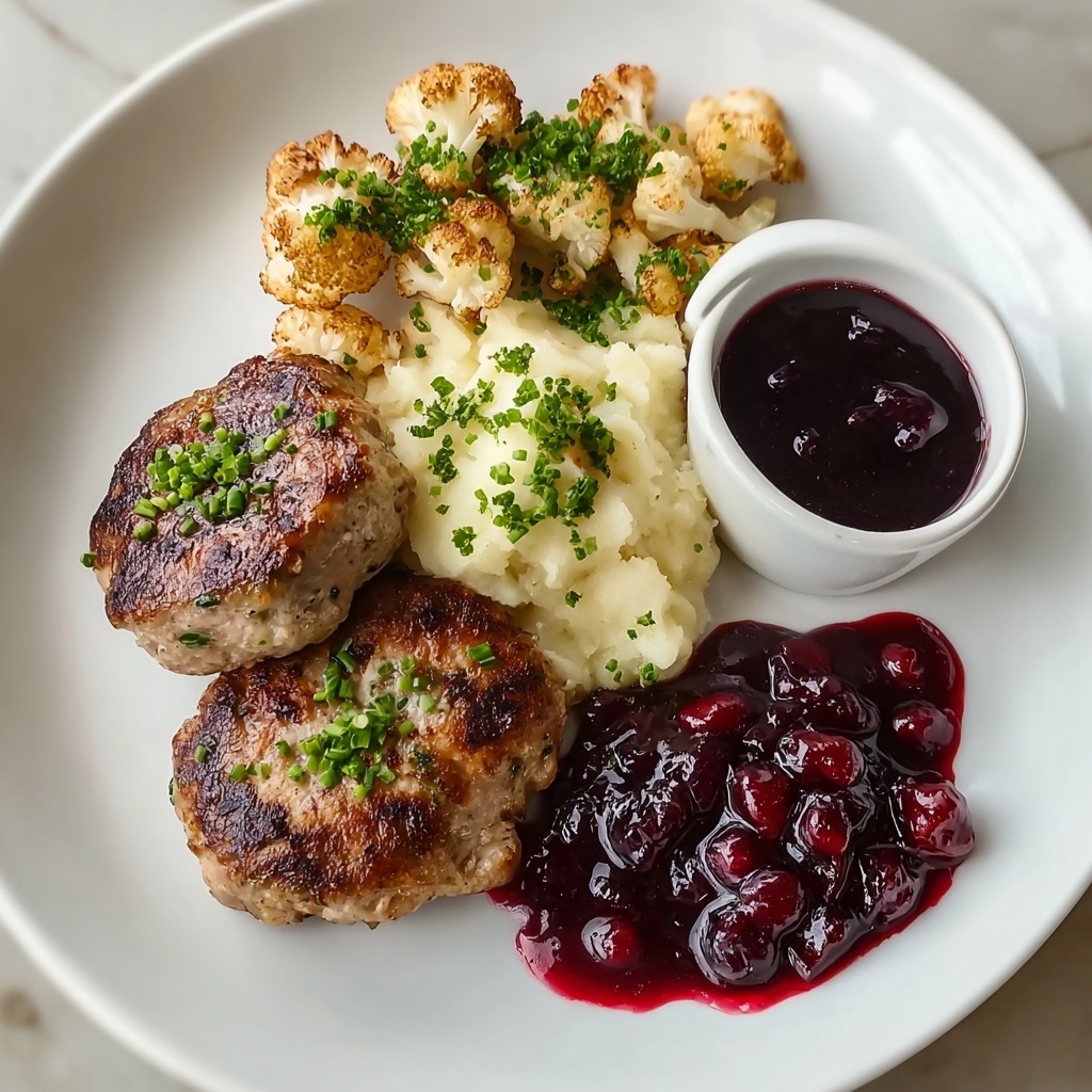 Swedish Veal Patties in creamy Sour Cream Sauce Recipe - Recipe Image