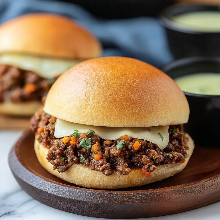 Philly Cheesesteak Sloppy Joes Recipe