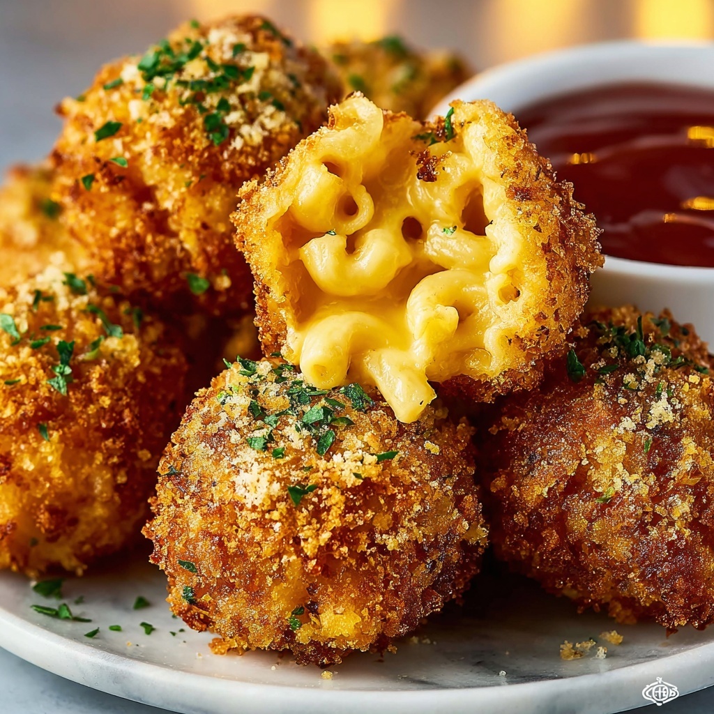 Crispy Mac and Cheese Bites Recipe - Recipe Image