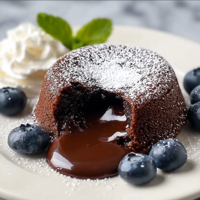 Decadent Air Fryer Chocolate Lava Cakes Recipe