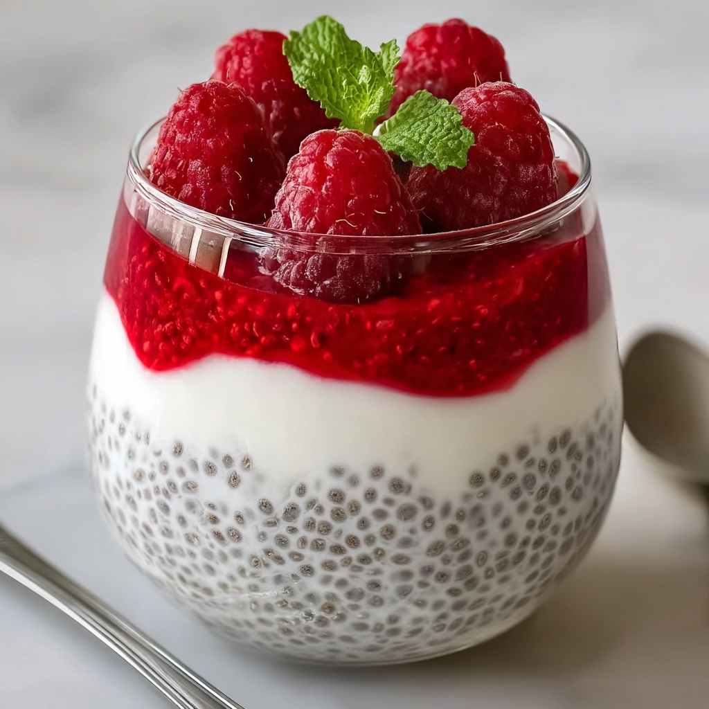 High Protein Chia Seed Pudding with Greek Yogurt Recipe - Recipe Image