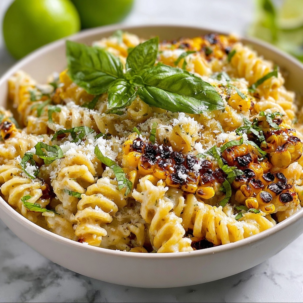 Street Corn Pasta Salad Recipe - Recipe Image