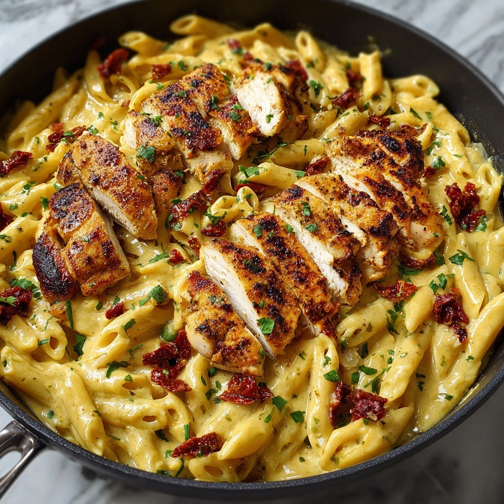 Creamy Marry Me Chicken Pasta Recipe - Recipe Image