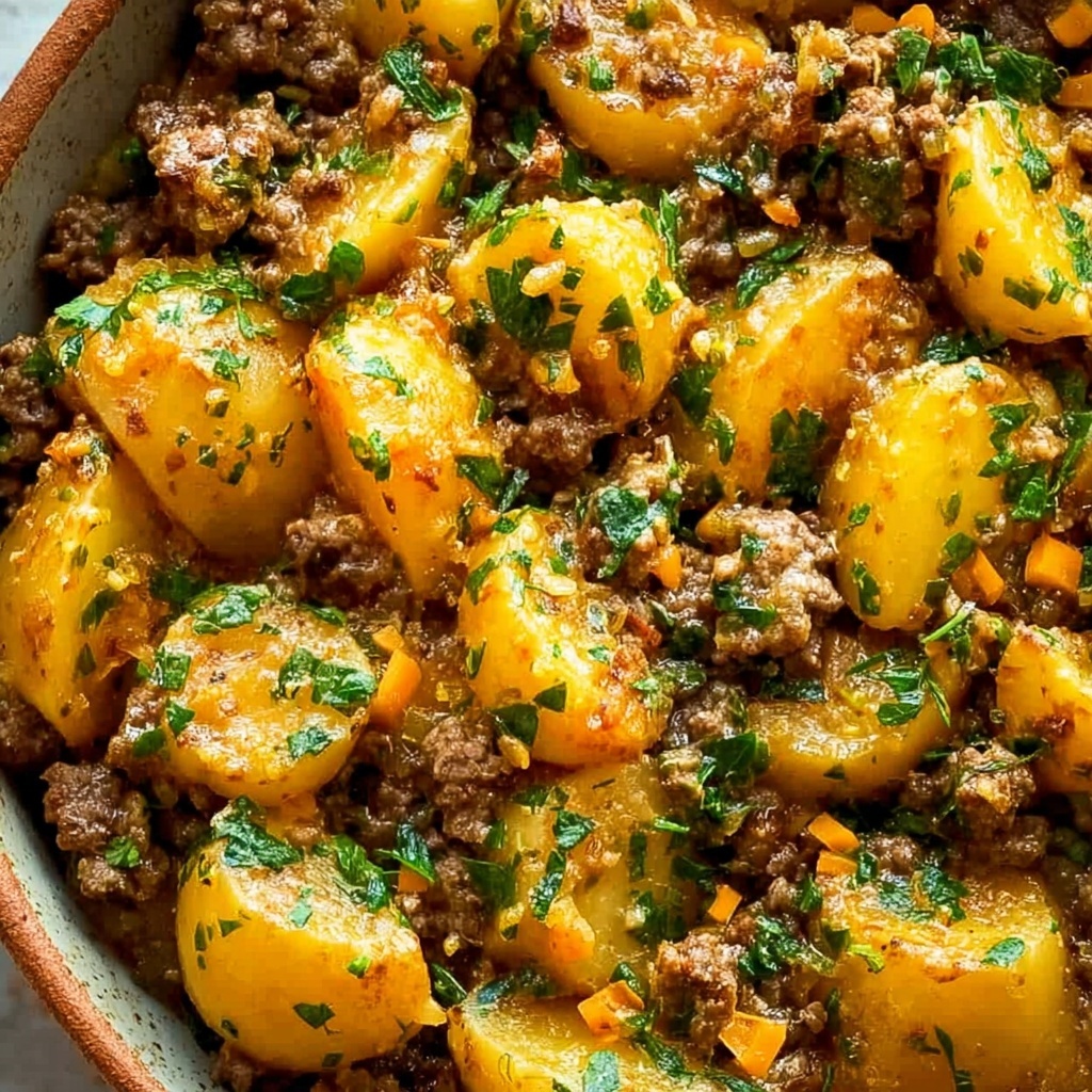 Meat and Potato Casserole Recipe - Recipe Image