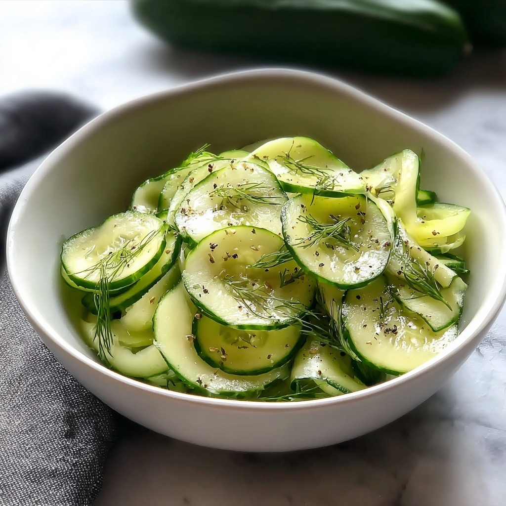 Crisp Fennel Cucumber Salad for a Refreshing Summer Feast Recipe - Recipe Image
