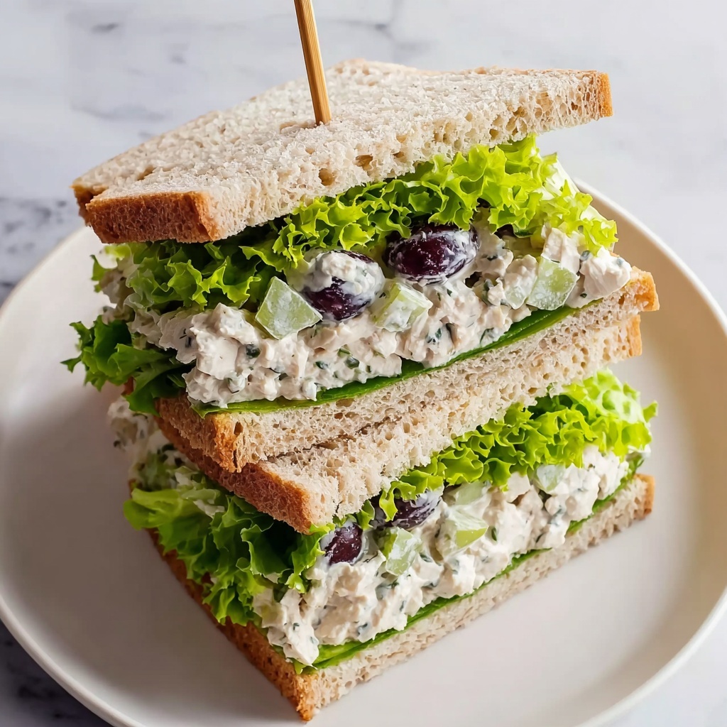 Healthy Chicken Salad with Grapes and Almonds Recipe - Recipe Image