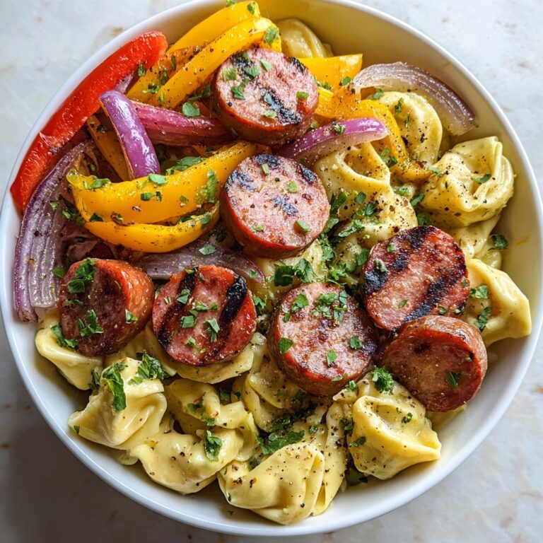 Grilled Kielbasa Tortellini Recipe