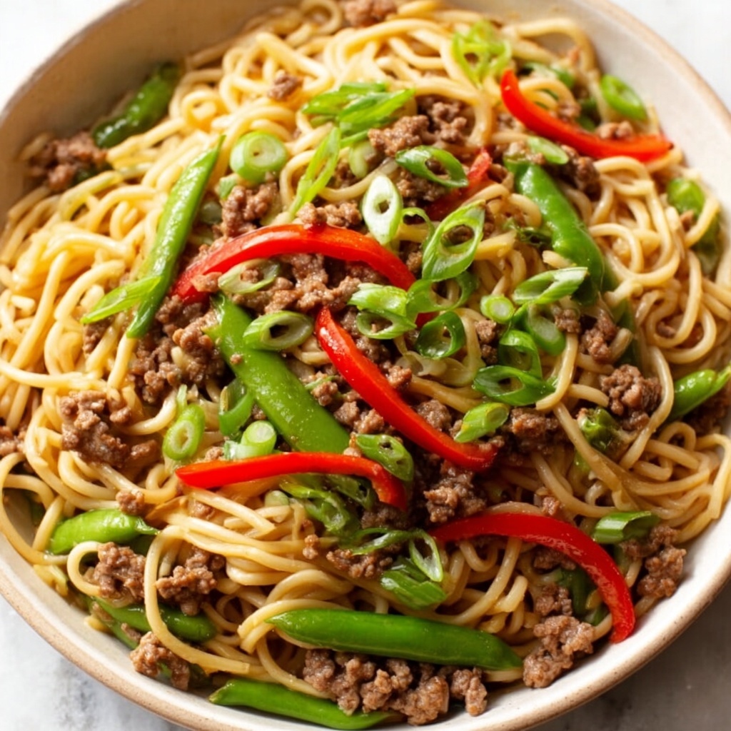Ground Beef Lo Mein Recipe - Recipe Image