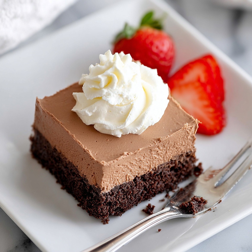 No-Bake Chocolate Cheesecake Recipe - Recipe Image