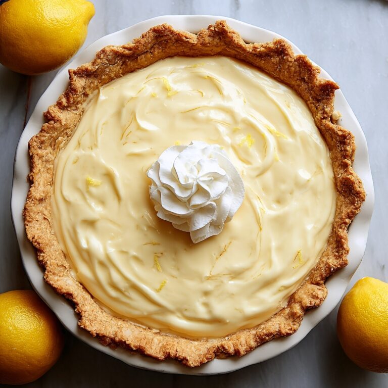 Easy Lemon Cream Pie Recipe