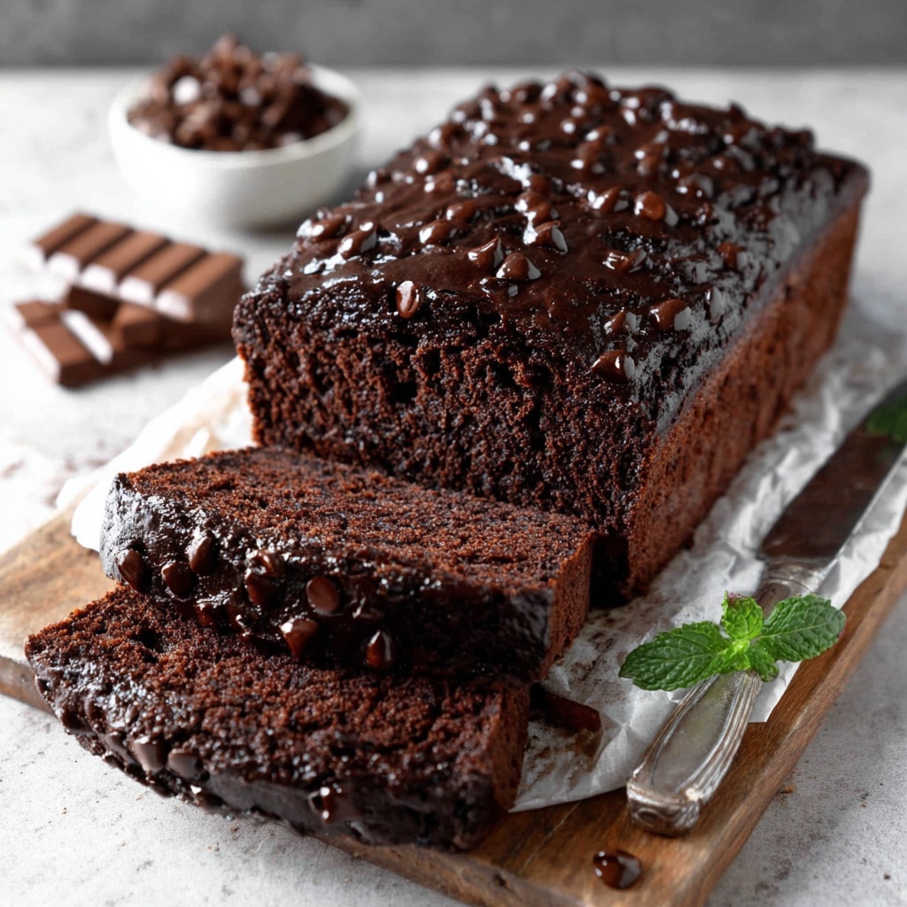 Chocolate Banana Bread Recipe - Recipe Image