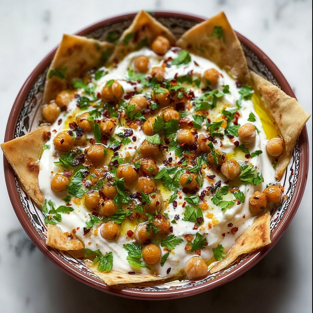 Syrian Chickpea and Yogurt Casserole Recipe - Recipe Image