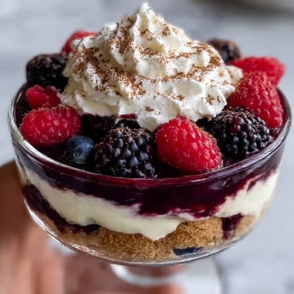 Berry Tiramisu Trifle Recipe - Recipe Image
