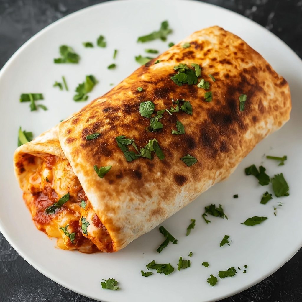 Baked Chicken Chimichangas Recipe - Recipe Image