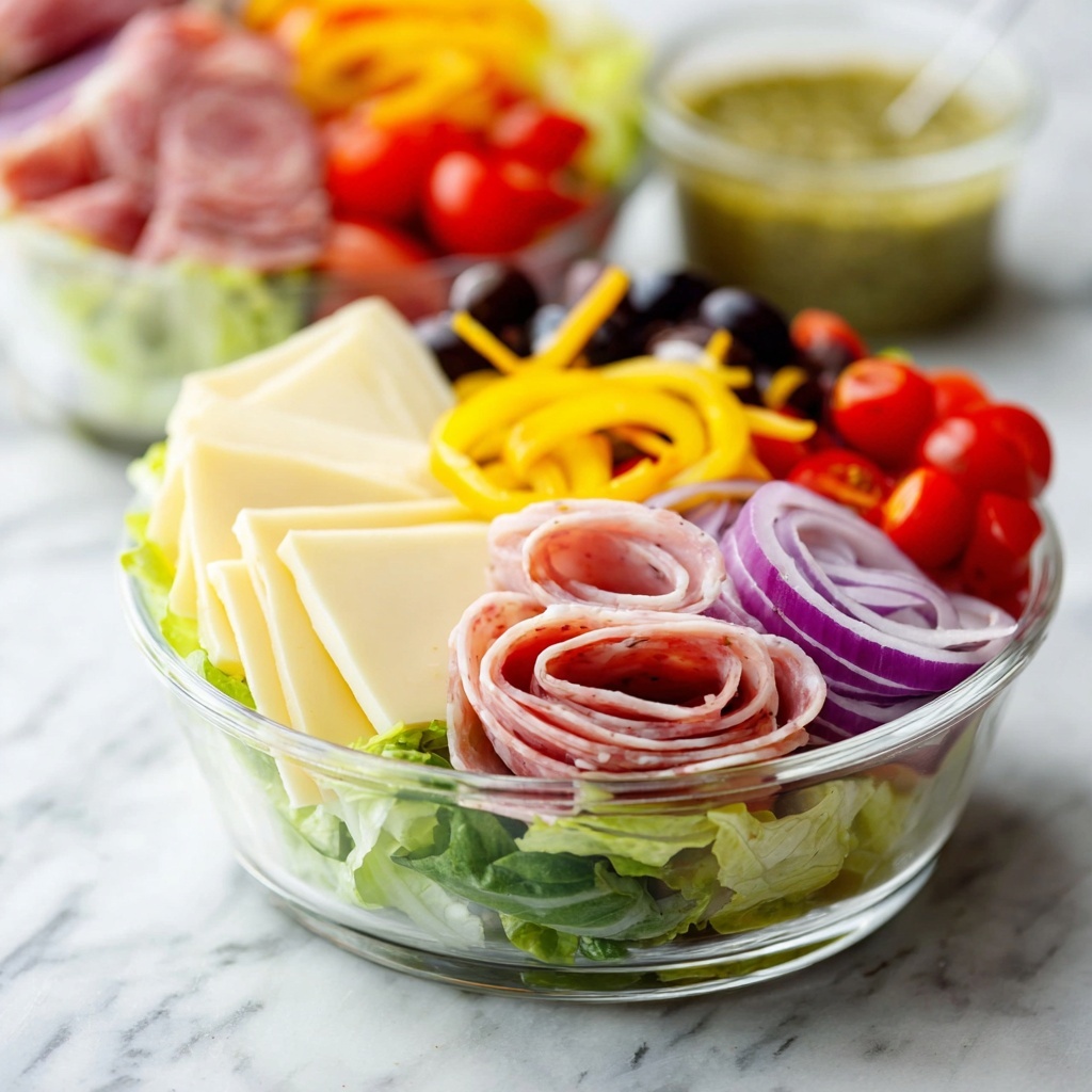 Italian Sub Salad Recipe - Recipe Image