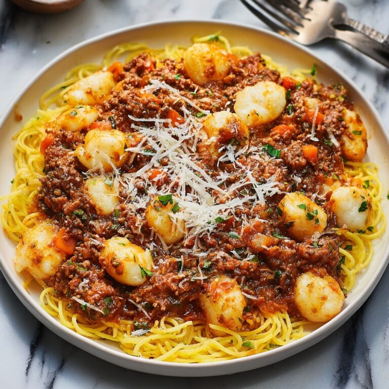Gnocchi Bolognese Recipe