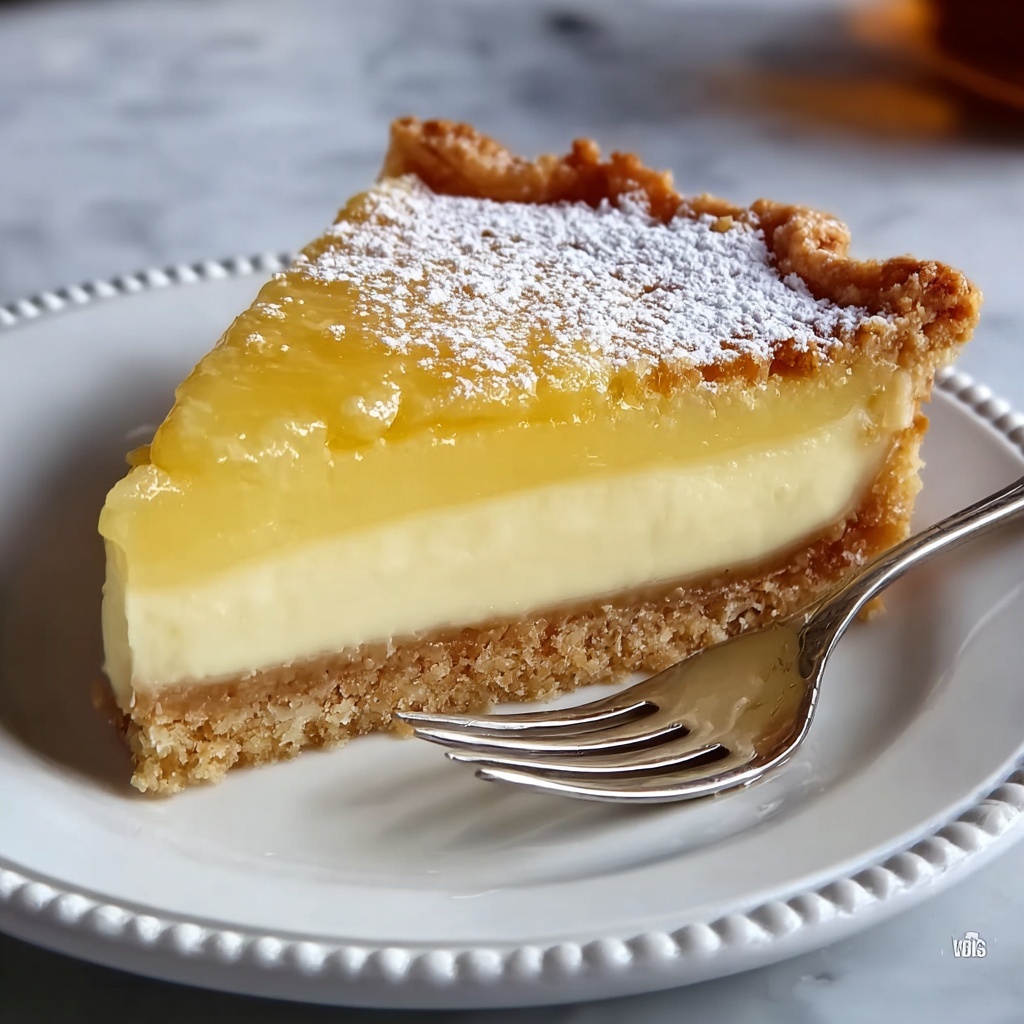 Classic Water Pie Recipe - Recipe Image