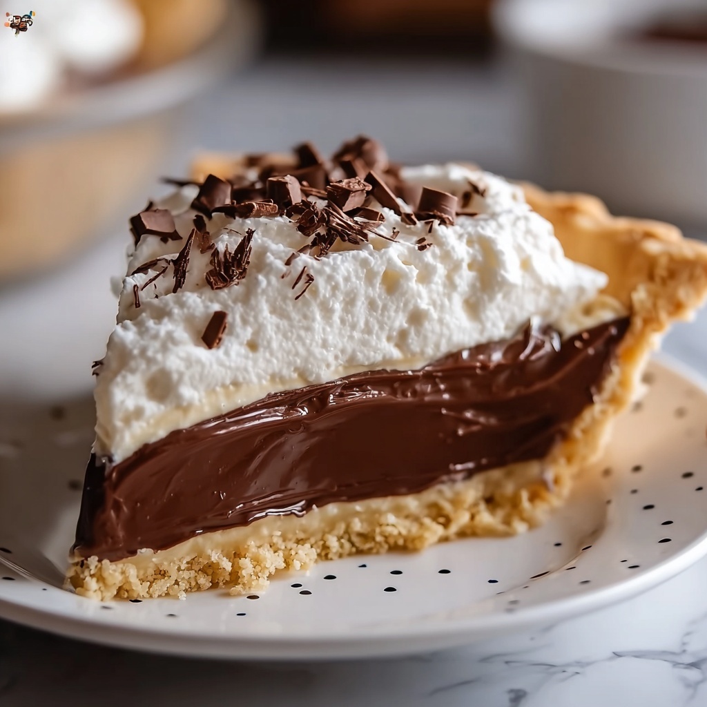 Chocolate Mousse Pie Recipe - Recipe Image