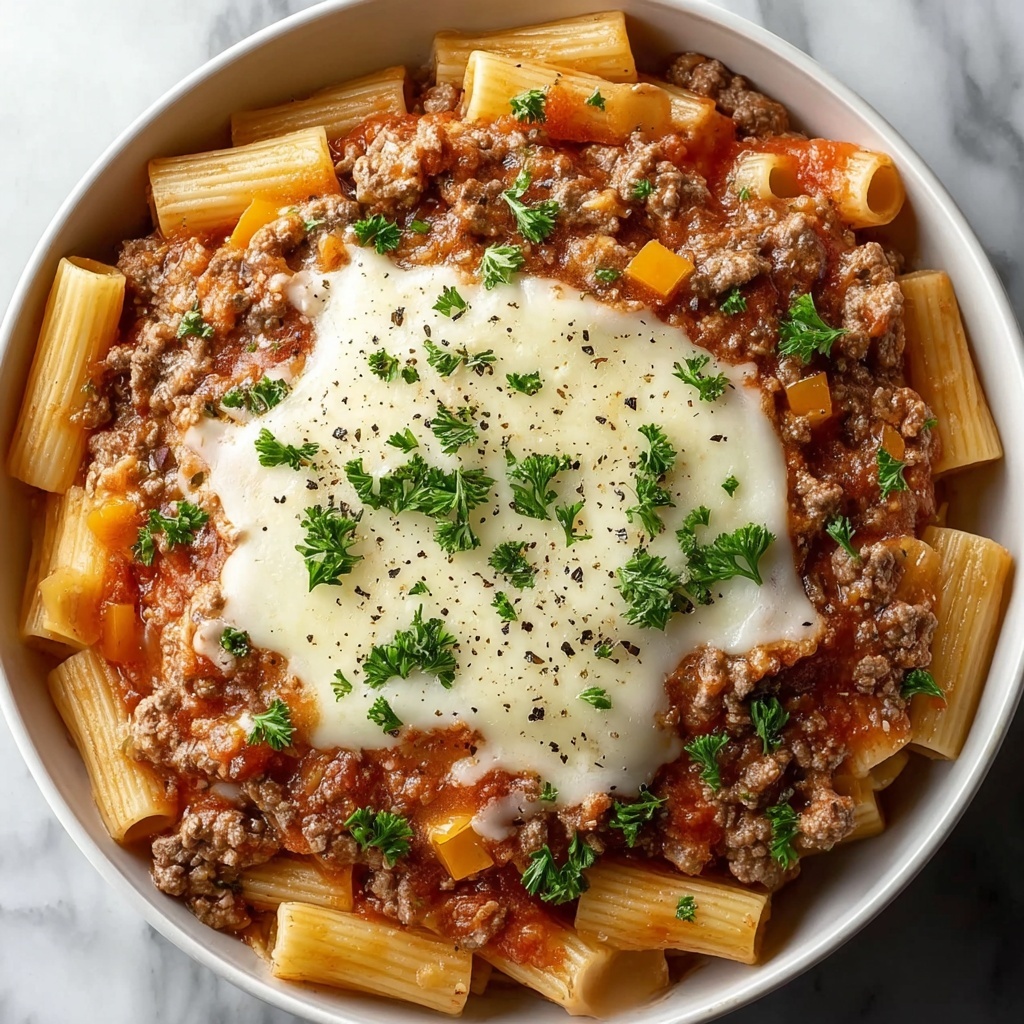 Creamy Rotel Pasta with Ground Beef Recipe - Recipe Image