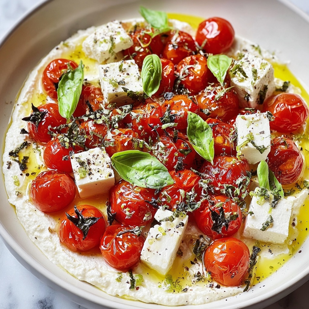 Baked Feta Tomato Dip: 7 Irresistible Flavor Bombs Recipe - Recipe Image