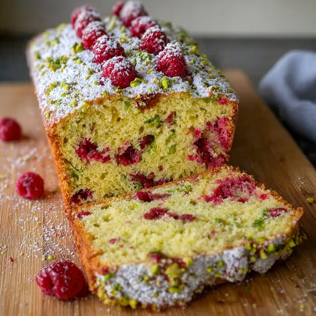 Raspberry Pistachio Cake: 7 Steps to Pure Delight Recipe - Recipe Image