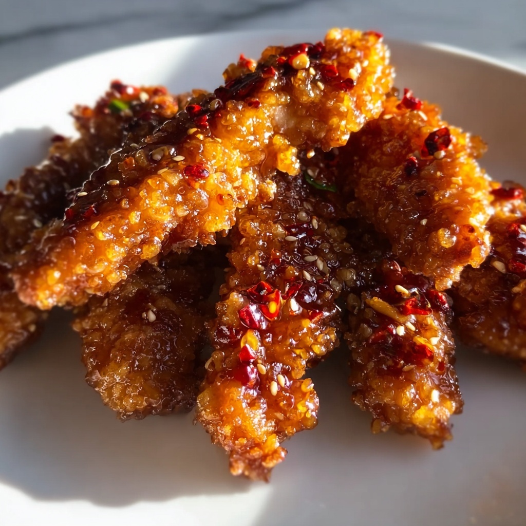 Air Fryer Honey Butter Garlic Chicken Tenders Recipe - Recipe Image
