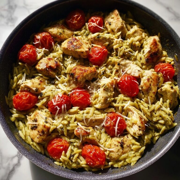 One Pan Chicken & Pesto Orzo: 7 Steps to Comforting Bliss Recipe