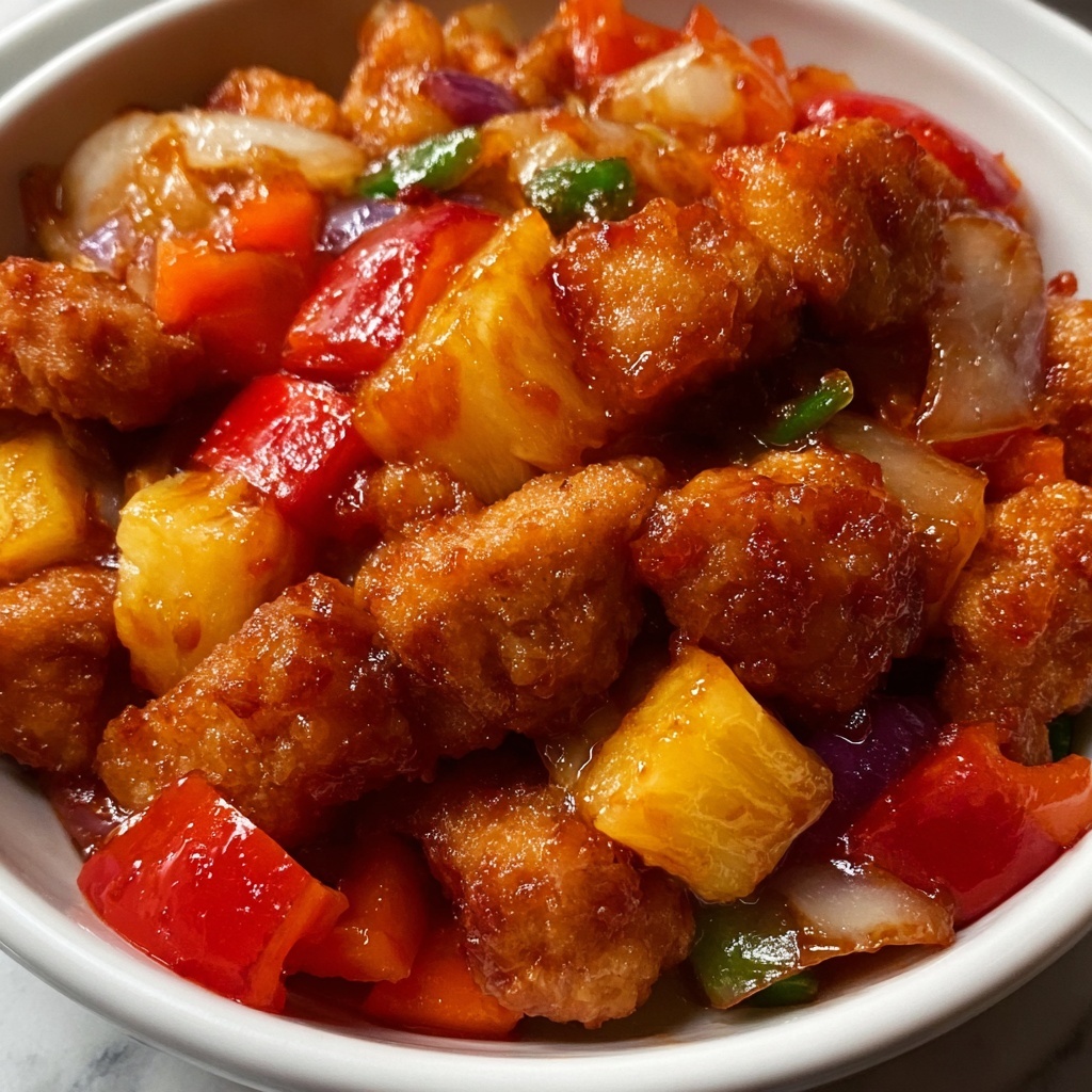 Sweet and Sour Chicken with Pineapple Recipe - Recipe Image