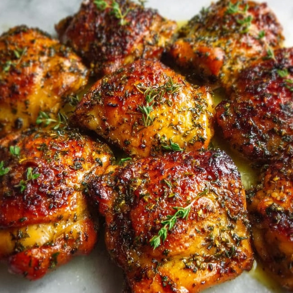 Garlic Butter Chicken Thighs Recipe - Recipe Image
