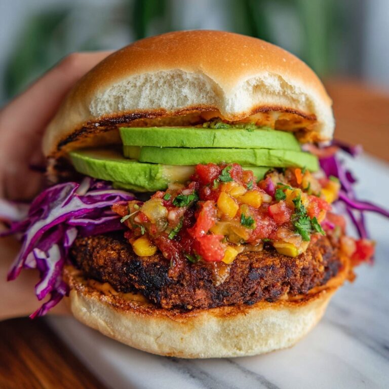 Vegan Black Bean Burger Recipe