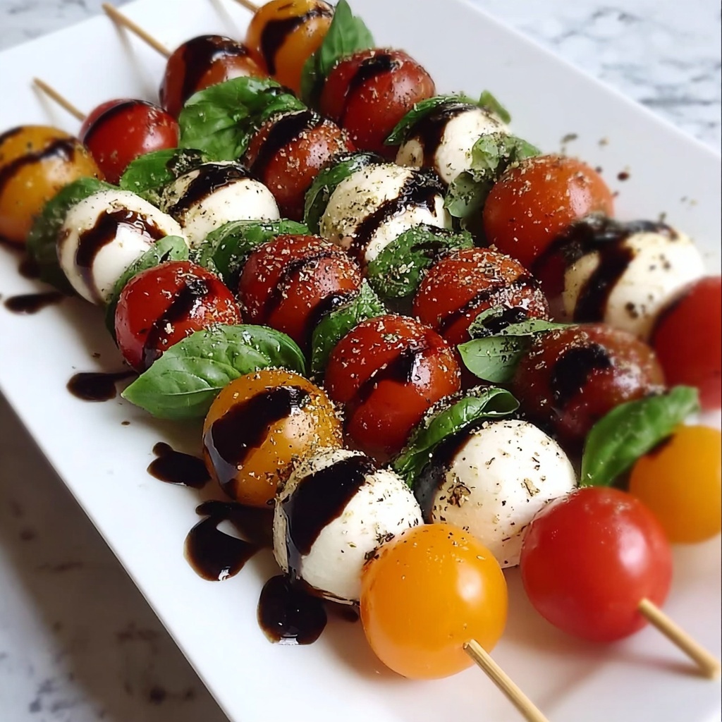 Caprese Skewers Recipe - Recipe Image