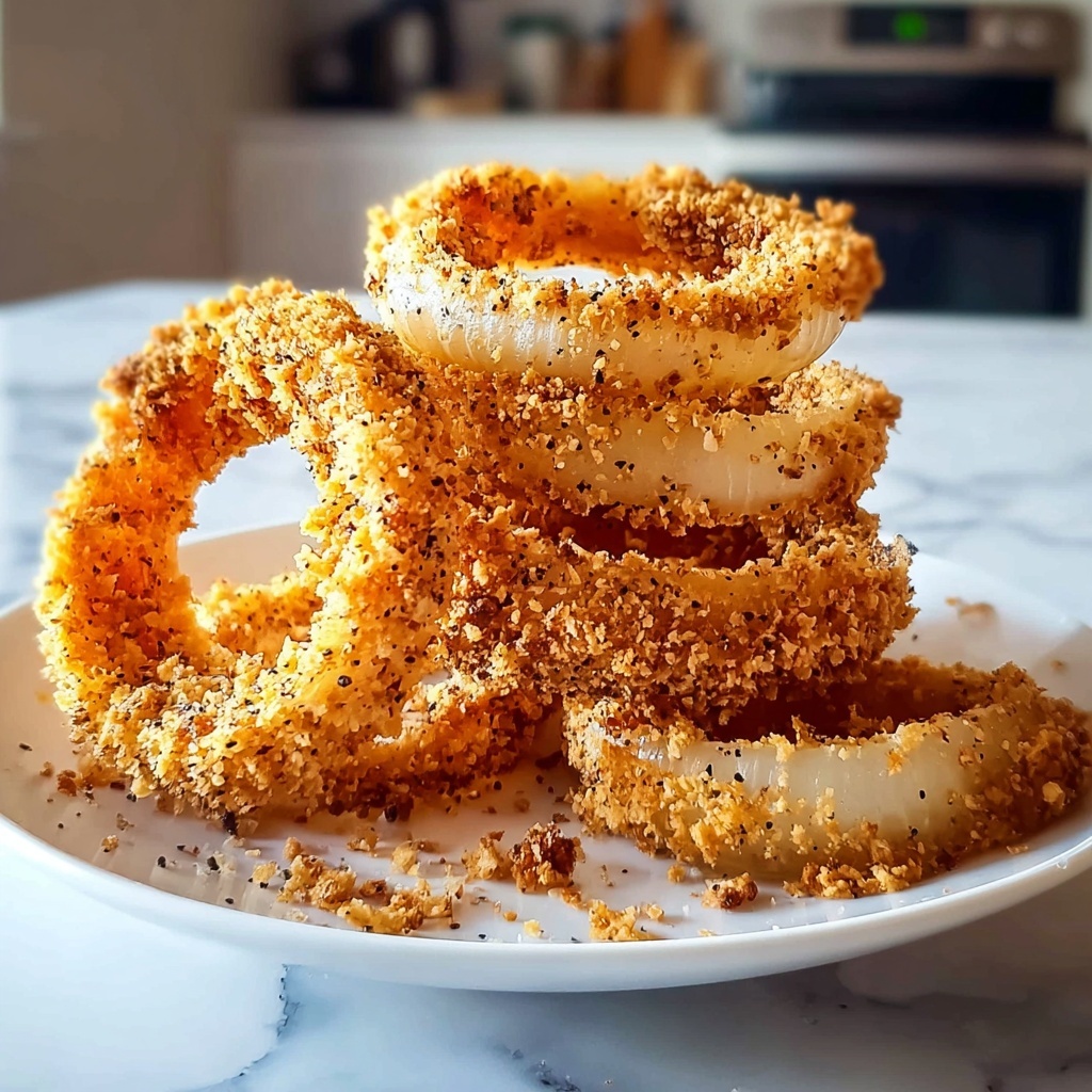 Crispy Onion Rings: 7 Steps to Irresistible Crunch Recipe - Recipe Image
