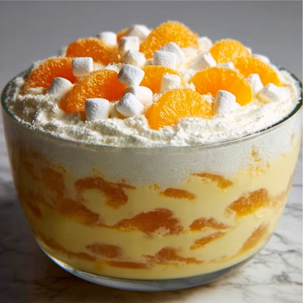 Orange Creamsicle Salad Recipe - Recipe Image