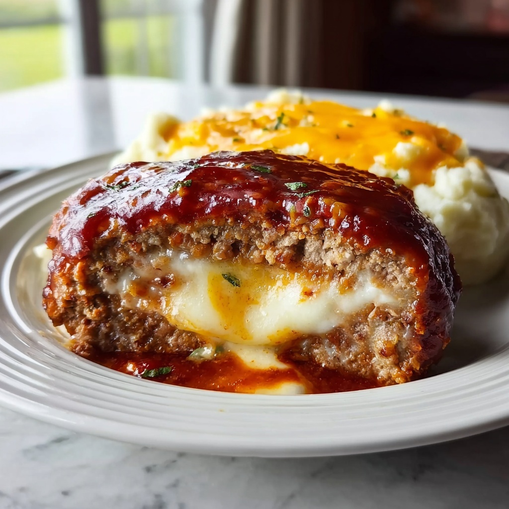 Cowboy Meatloaf and Potato Casserole: 5 Comforting Steps Recipe - Recipe Image