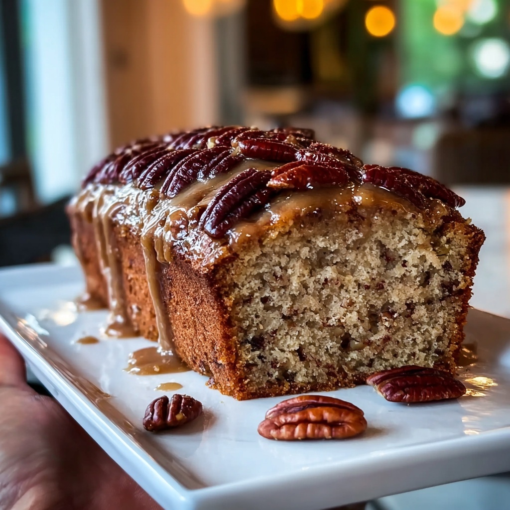 Pecan Pie Pound Cake: A Comforting Slice of Joy Recipe - Recipe Image
