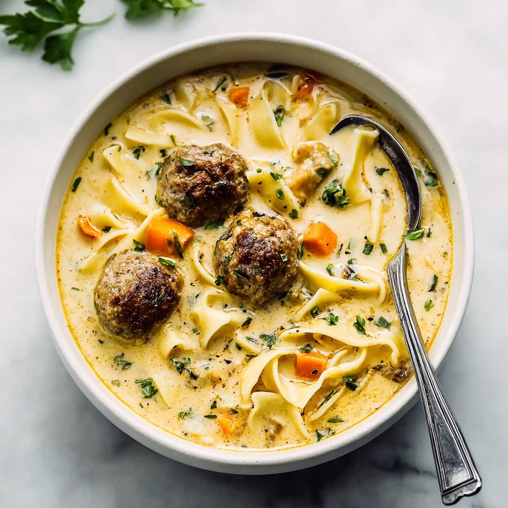 Heartwarming Swedish Meatball Soup for Cozy Nights Recipe - Recipe Image