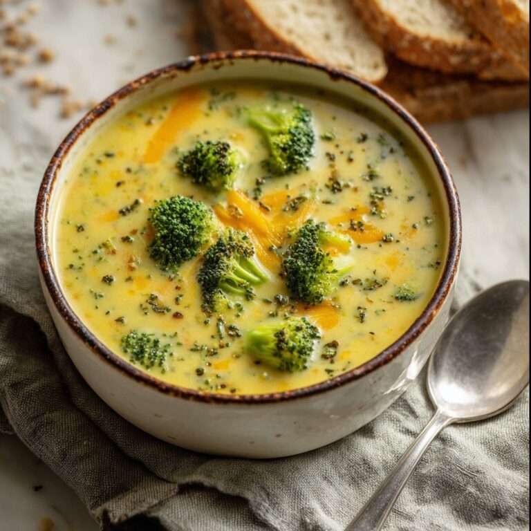 Broccoli Cheddar Soup Recipe