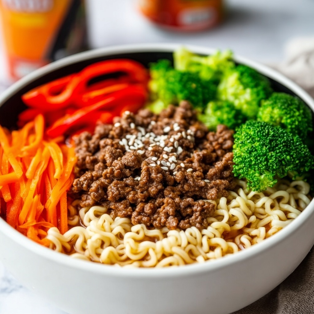 Slow Cooker Beef Ramen Recipe - Recipe Image