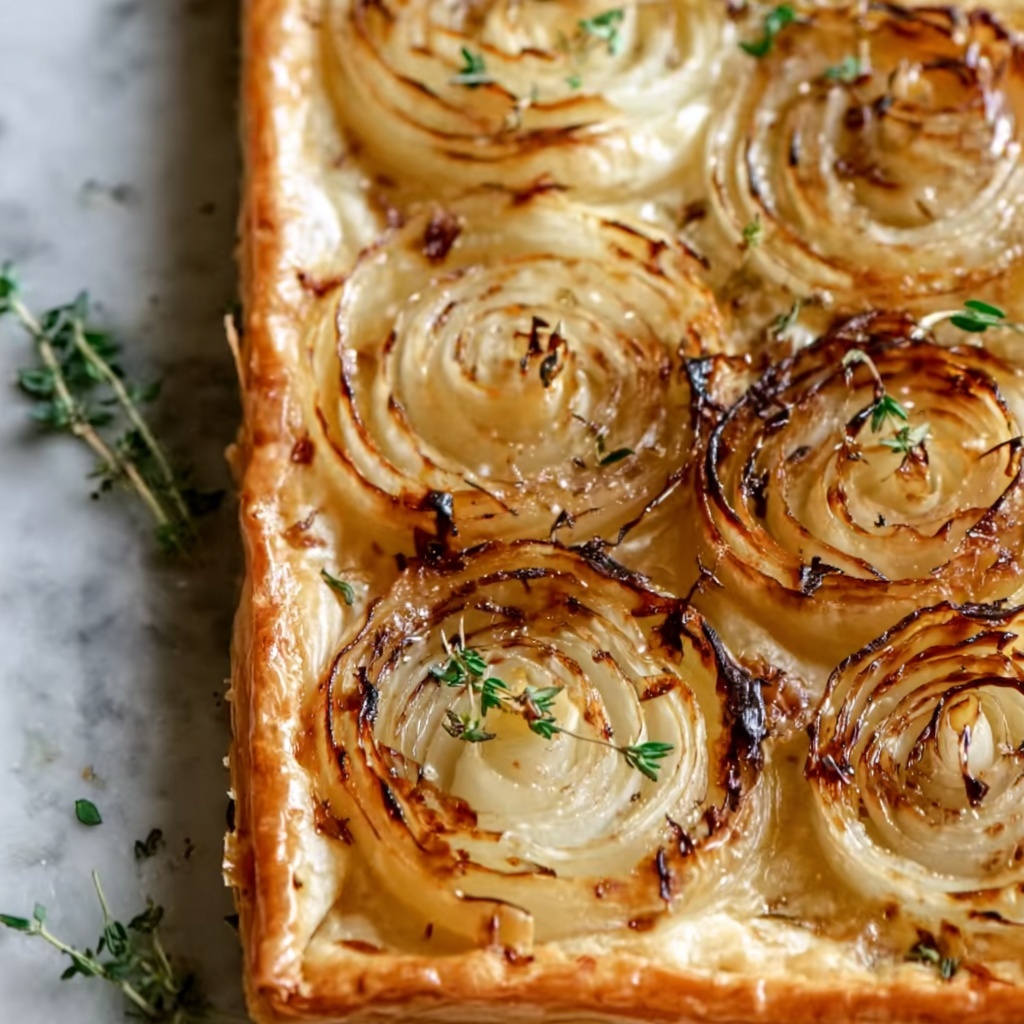 Caramelized Onion and Gruyère Tart Recipe - Recipe Image