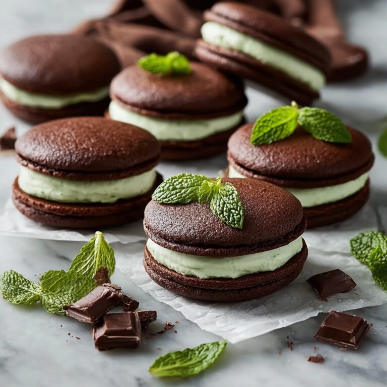 Mint Chocolate Whoopie Pies Recipe