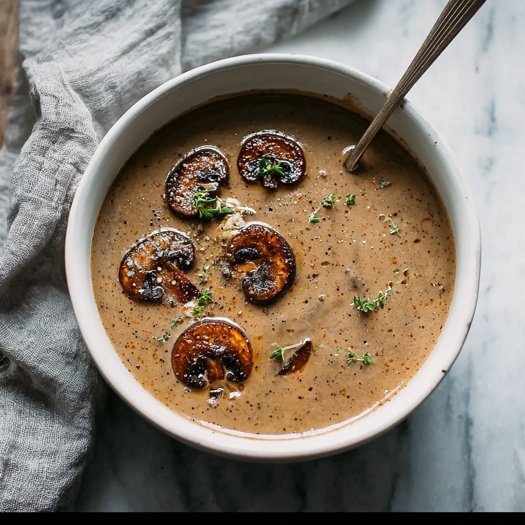 Hungarian Mushroom Soup Recipe - Recipe Image